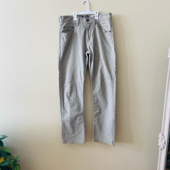 Kirkland Signature men's 5-pocket brushed cotton twill pant, bundle of 2 mens 32 - Picture 2 of 16